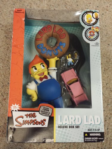Lard Lad Deluxe Box Set　フィギュア McFarlane Toys Simpsons Lard Lad Deluxe Set New In Package | eBay